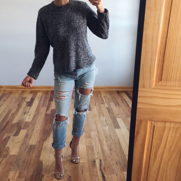 Studio Works Sweaters - charcoal vintage sweater